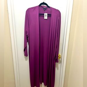 Purple Duster Sweater